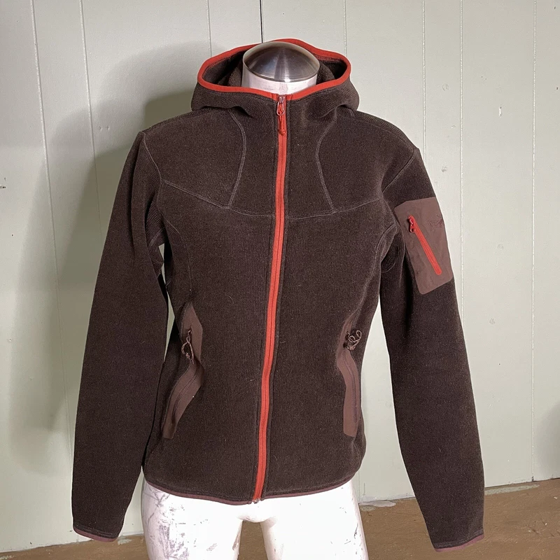 arcteryx vintage 90s covert fleece hooded jacket