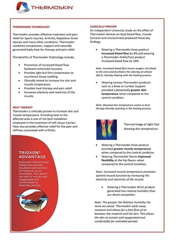 Swede-O Termopiel Deportes Doble Hombro Soporte - Talla 4XL - Beige Nuevo *89220 Foto 3 de 4