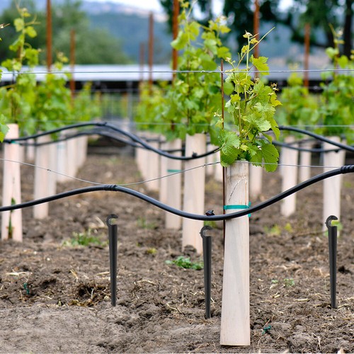4 Pieces Staffa Di Fissaggio Dell'irrigazione Accessori Per Asta - Photo 8/12