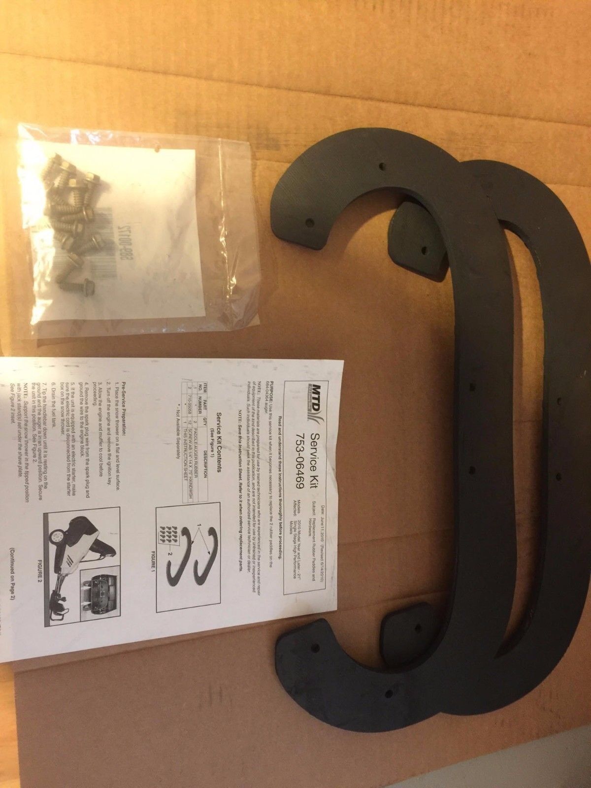 Genuine Original MTD Kit-replacement FO Part # 753-06116 for sale online