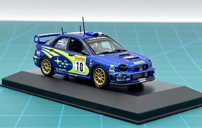 1:43 Subaru WRX STi #10 WRC '02 Winner Rally Monte Carlo T