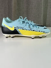 Nike Phantom GT2 Club FG/MG Soccer Cleats DA5640-407 Size 8.5 Glacier Ice