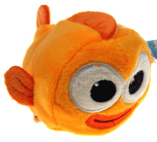Pink Fong Mini Baby Shark William Plush No Sound Orange Yellow Gift Stuffed Toy - Picture 4 of 6