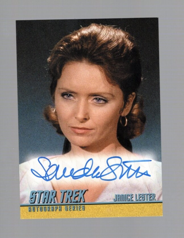 ミックティラー　サイン 2009 STAR TREK TOS ARCHIVES SANDRA SMITH #A203 AUTOGRAPH JANICE