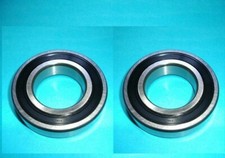 2 Rillenkugellager Kugellager 6302 2RS 15x42x13mm