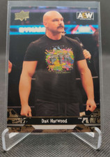 2023 Upper Deck AEW GOLD #50 Dax Harwood wrestling card