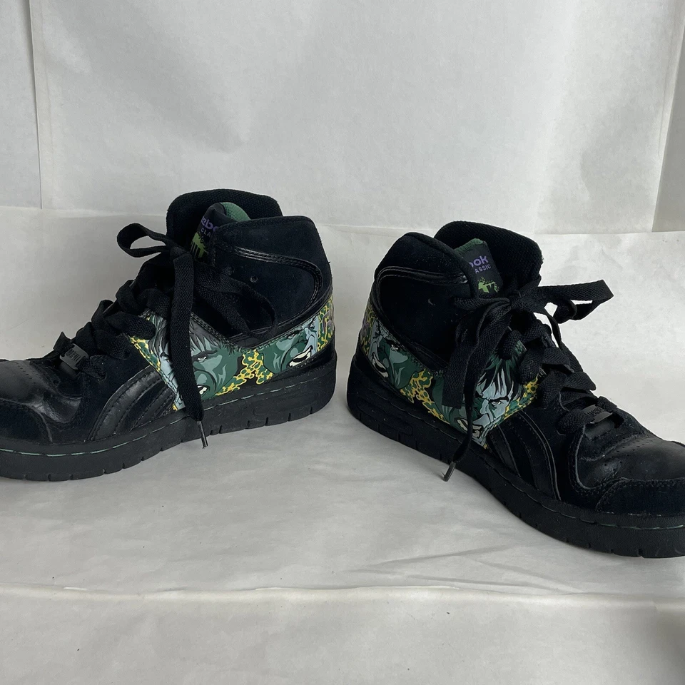 Tênis REEBOK HULK MARVEL masculino tamanho 6 tênis de cano alto tênis basquete - Imagem 4 de 4