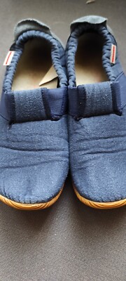 Giesswein Jungen Hausschuhe Gr. 37 Stoff blaugrau
