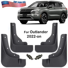 Splash Guard Mudguards Front Rear Mud Flaps For Mitsubishi Outlander 2022-2025