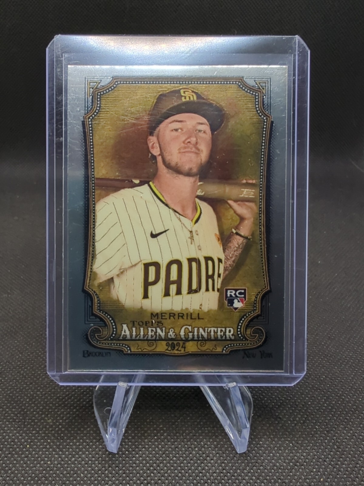 Jackson Merrill 2024 Allen & Ginter Chrome Refractor RC Padres #275