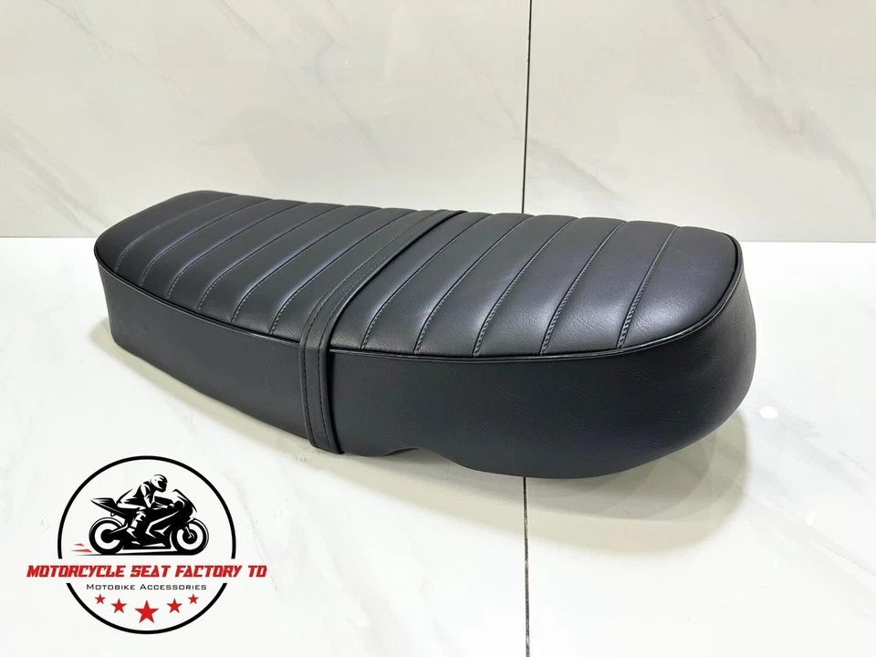 Honda CB450 K5-K7 1972-1974 asiento bisagras laterales bajo perfil motocicleta bandeja metálica. Foto 4 de 4