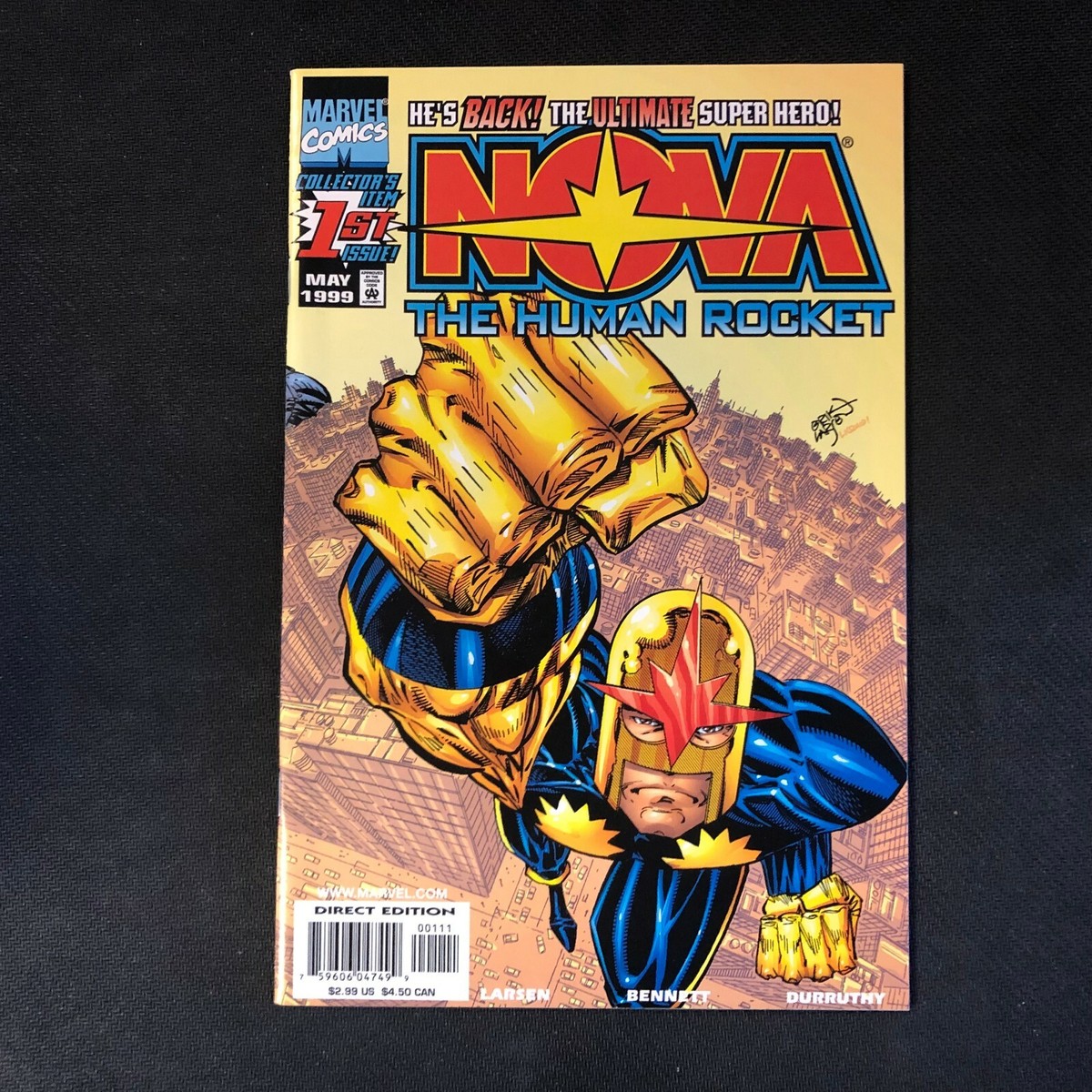 MARVEL NOVA THE HUMAN ROCKET # 1 NM 9.4 BAGGED BOARDED | eBay