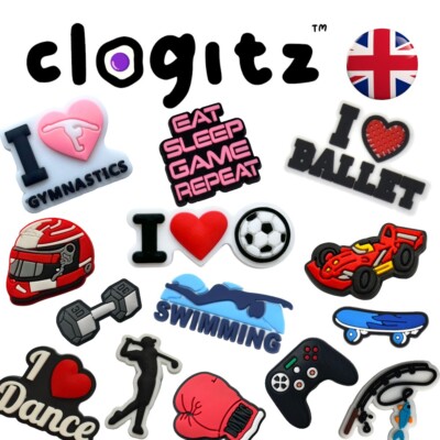 Olympia Team GB   Sport Hobbys       Charms für Crocs CLOGITZ UK  