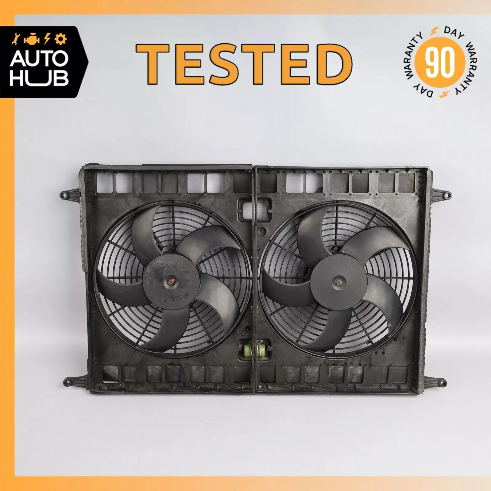 02-07 Maserati Coupe 4200 M138 Spyder Radiator Cooling Fan Motor 221254 OEM