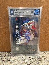 Street Fighter Alpha PS1 WATA 9.8 A+ SEALED 1st Edition Cardboard Longbox Pop 1