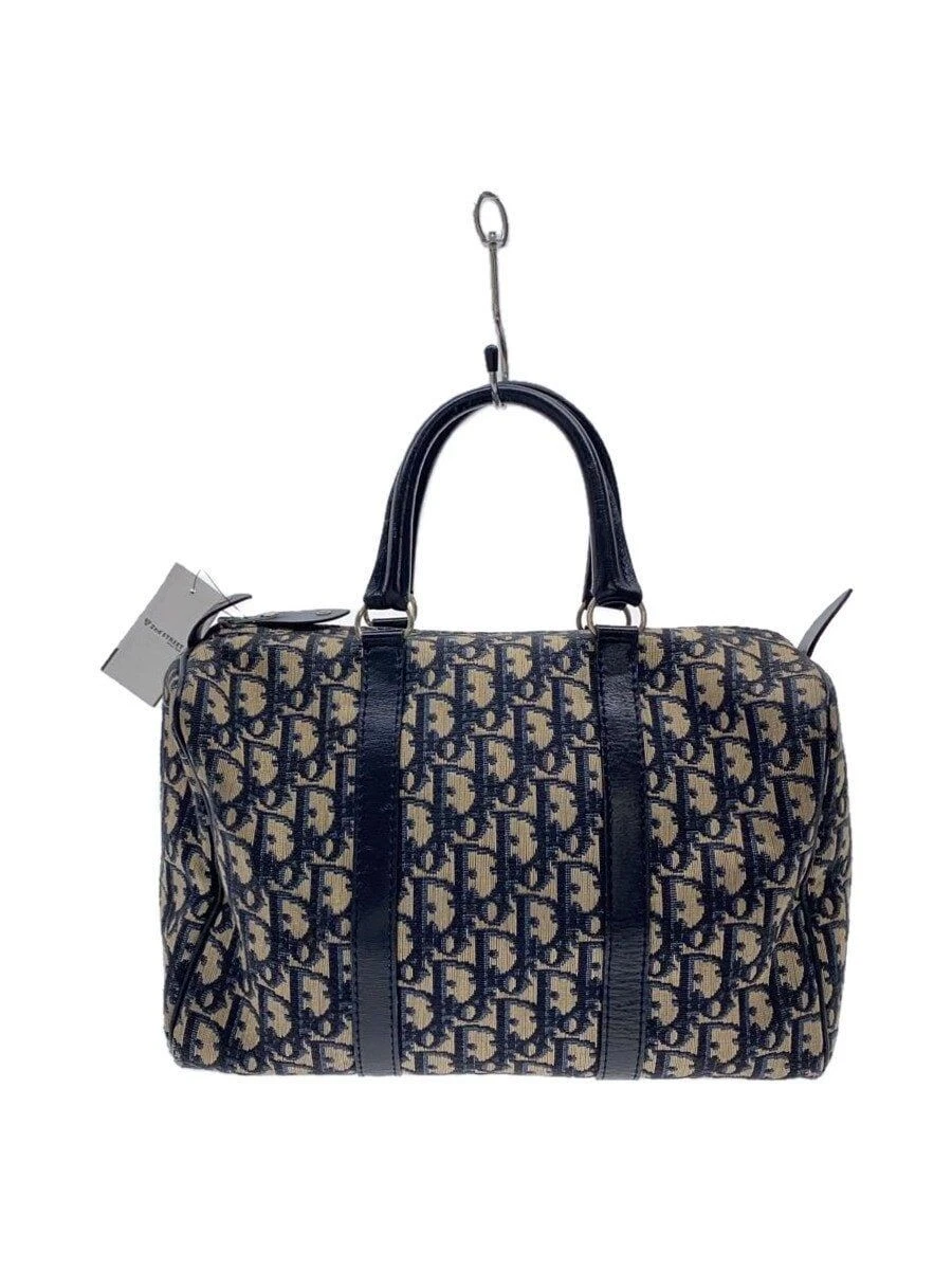 Sac Christian Dior Boston toile occasion