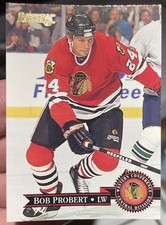 1995-96 Donruss Bob Probert #247 Chicago Blackhawks 