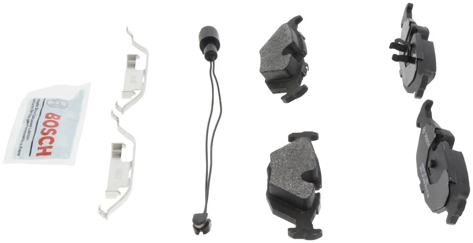 Juego de pastillas de freno de disco traseras Bosch BP279 para BMW 528e 635CSi 325i 325e 535i 1982-1991 Foto 3 de 4