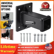 Heavy Duty Bolt-On Trailer Hitch Receiver Tube 2"Hitch Wall Mounted Lawn Tractor