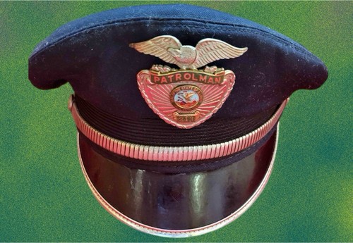 Obsolete Deerfield Illinois (Chicago) Patrolman Hat #213 Entenmann Rovin