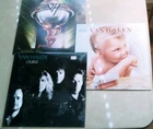 VAN HALEN vinyl LP lot 1984 5150 OU812 David Lee Roth/Sammy Hagar  Album/ Record