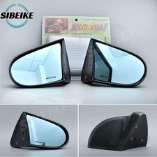 2 Pc Spoon Style Side Mirror for Honda CIVIC EK 4 Door 1996 - 2000 Carbon Black