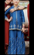 Pakistani Kids Girls eid and partywear designer dress 5 years