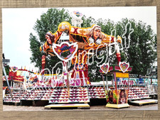 XXL Foto Karussell AIRMAXX Rieger Mondial - Kirmes Schausteller Modellbau