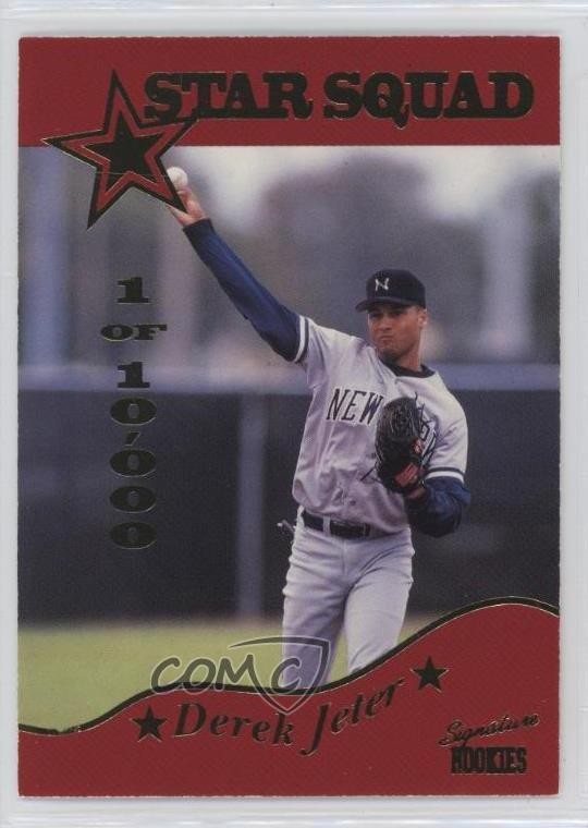 1995 Signature Rookies Old Judge Star Squad /10000 Derek Jeter #SS3 HOF 0q3