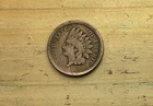 1860 Indian Head Penny #2925 Chief Brown Dove, Just Good *FREE SHIPPING to YOU*