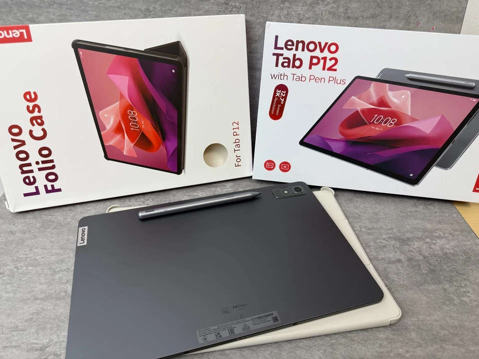 Lenovo Tab P12 TB370FU 8/128GB WiFi storm grey ZACH0134PL Android 15 - Bild 2 von 4