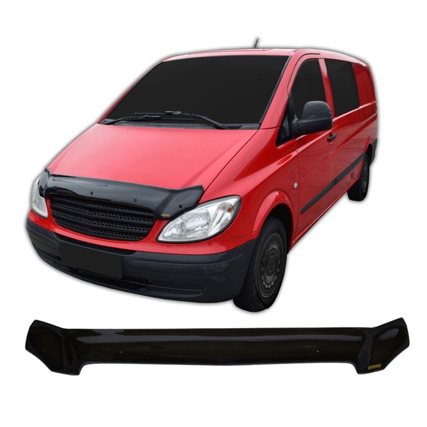 Motorhaube Windabweiser FüR Mercedes Vito / Viano W639 2002-2014 Scoutt-image