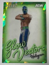 Hologram 2026 Upper Deck Allure AEW #GV-6 Glow Vectors Green /99