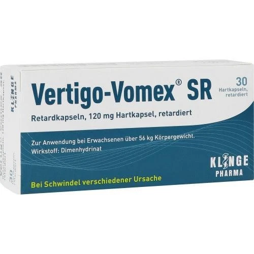 KLINGE PHARMA GMBH 3x VERTIGO-VOMEX SR Retardkapseln 30 ST PZN 17528343