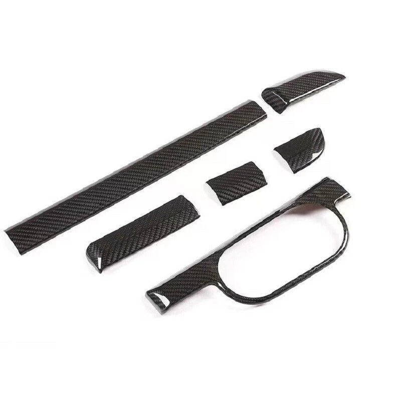 Tablero de instrumentos interior de fibra de carbono para Porsche 718 Cayman 2016-2020 Foto 3 de 4