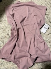 Express Women  s Mauve One Piece Bodysuit S Regular