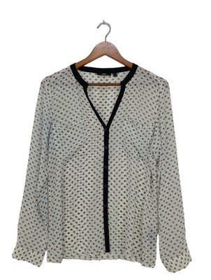 MEXX Strick Twin Set Damen Twin Set Gr. DE 40 hellgrau Casual-Look