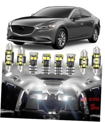 Car Interior LED Light Replacement for Mazda 6 GH GJ GL 2009-2020,6000K Super