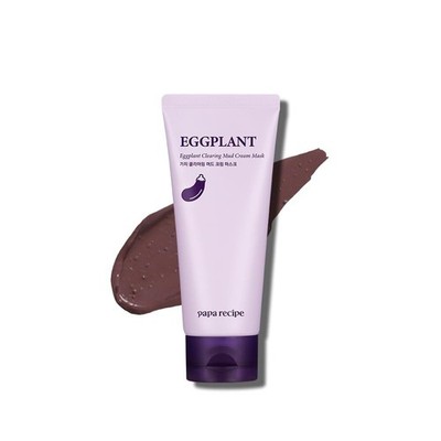 Papa Recipe Eggplant Clearing Mud Cream Face Mask Acne-Prone 100 ml (3.38 fl oz)