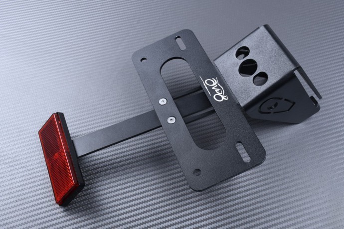 Support de plaque Z1000SX avec catadioptre pour rouler en conformité sans bavette