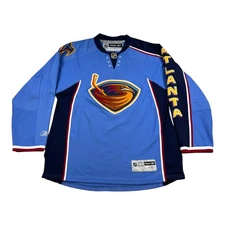 Atlanta Thrashers Jersey Mens Medium NHL Hockey Reebok CCM 23 Stitched Throwback