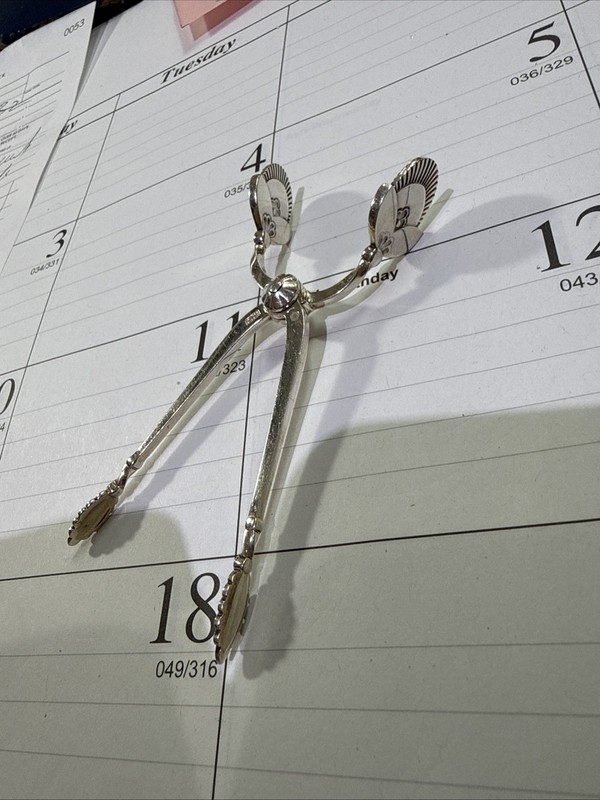 Cactus Sugar Nips Tongs Georg Jensen Sterling Silver 1930