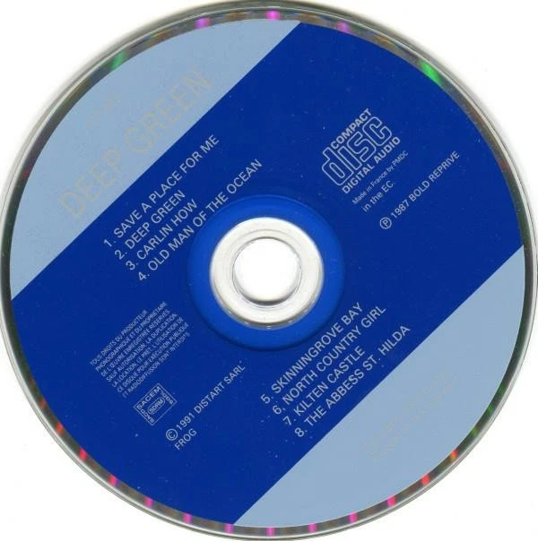 Tiefgrün Selbstbetiteltes CD Frankreich Frosch 1991 FG2803 - Bild 3 von 3