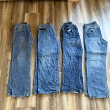 4 Pk Bundle Boys Jeans Sz 12 14 Old Navy Fiend Freestyle Straight Leg