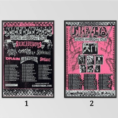 Suicide Boys Grey Day 2026 North America Tour Poster