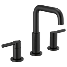 Delta Nicoli 35849LF-BL Two Handle Widespread Bathroom Faucet - Matte Black