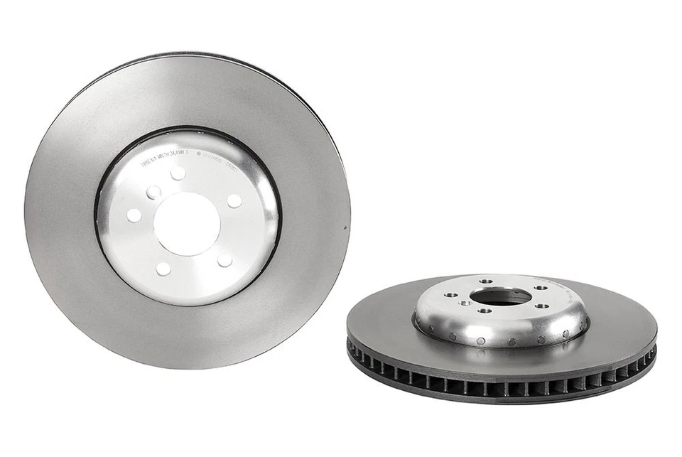 For BMW 550i GT xDrive 10-17 Brake Rotor Replacement Plain Vented Front Foto 2 de 4