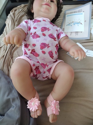 Reborn Nursery Baby Dolls Silicone Full Body 20 Inch Waterproof Realistic - Picture 2 of 8