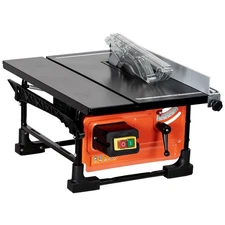 Table Saw for Jobsite, 8-Inch 6.7-Amp Copper Motor, Cutting Speed Up to 3576R...