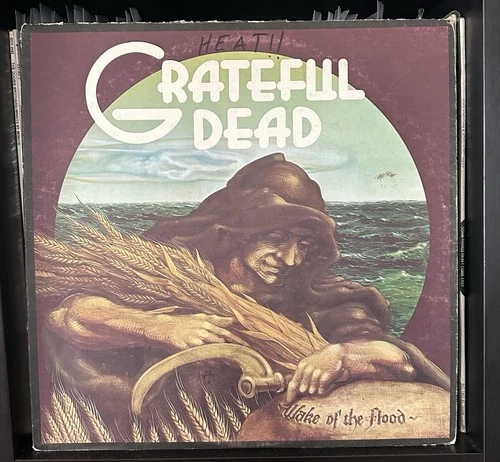 Grateful Dead - Wake of the Flood LP 1st Pressing w/heat damage